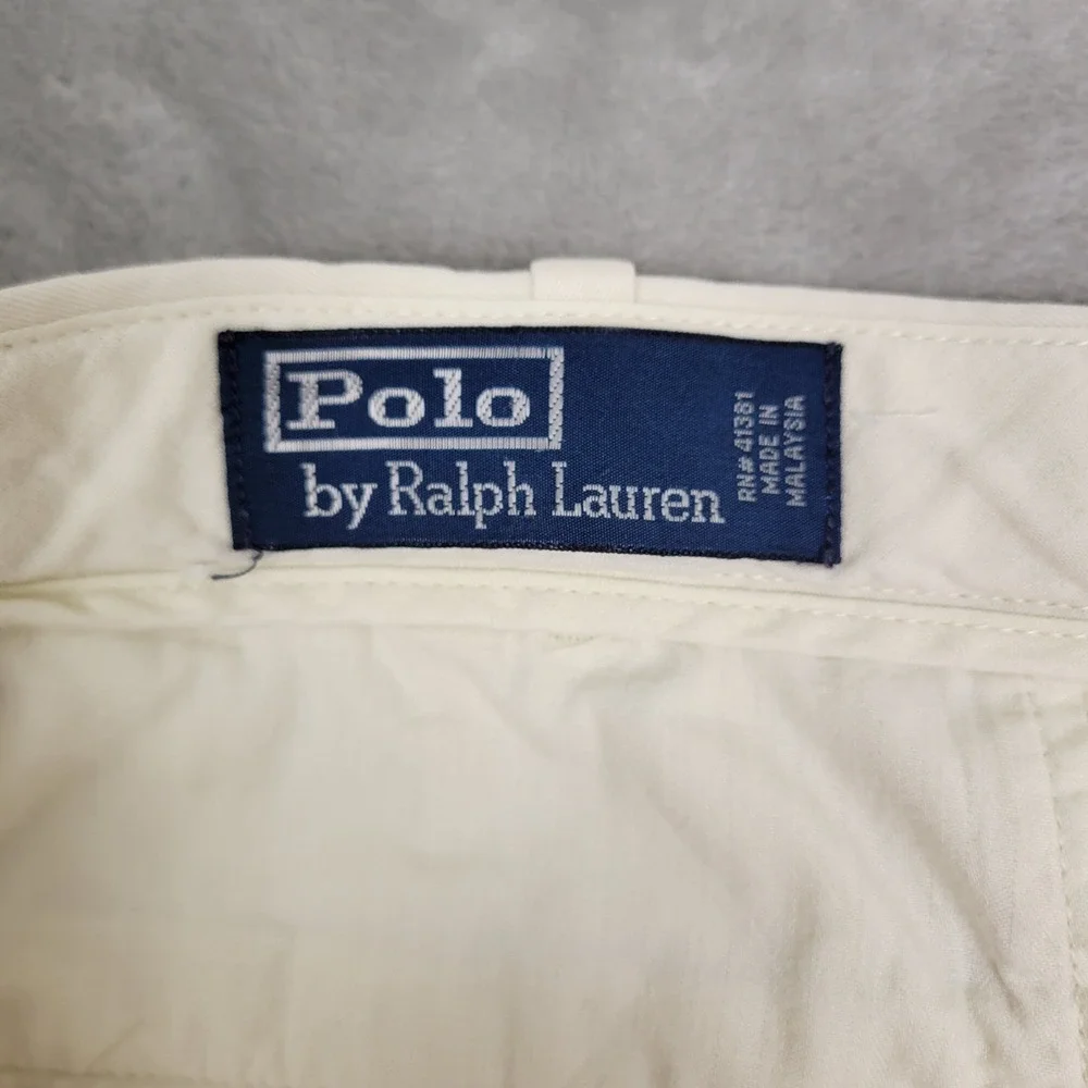 Polo Ralph Lauren Mens Classic Fit‎ Chino Pants Size 38x31 Khaki Beige Casual